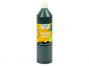 Creall Finger Paint Konservierungsmittel Free Black, 750ml