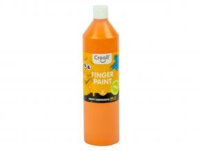 Creall Finger Paint Konservierungsmittelfreie Orange, 750 ml