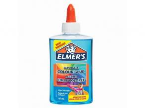 Elmer's: Transparenter Klebstoff, 147 ml - blau