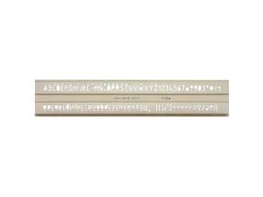 ICO: Koh-I-Noor ISO Buchstabenschablone 7mm