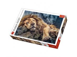 Schlafender Löwe 1000pcs Premium Puzzle - Trefl