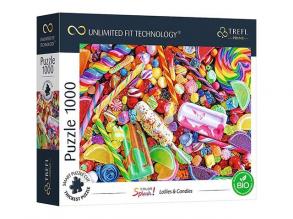 Color Splash Bonbons und Lutscher 1000 Teile UFT-Puzzle - Trefl