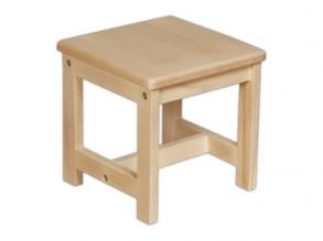 Hocker (quadratisch, natur)