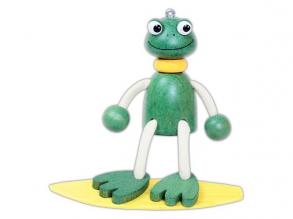 Frühlingsfigur (Froschjunge, Surfer)