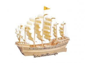 3D-Puzzle Segelschiff aus der Ming-Dynastie (natürlich)