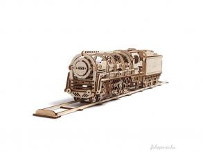 UGEARS - Dampflokomotive (mechanisches 3D-Modell)