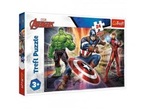 Marvel Avengers Trio 24pcs Maxi Puzzle - Trefl