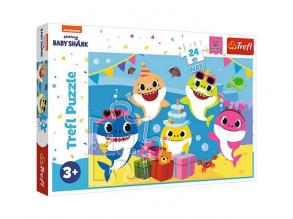 Happy Baby Haifischfamilie 24teiliges Maxi-Puzzle - Trefl