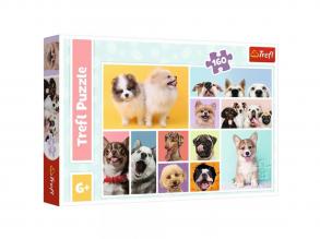 Hund Freundschaft 160 Teile Puzzle - Trefl