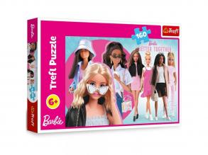 Barbie das Beste zusammen 160 Teile Puzzle - Trefl