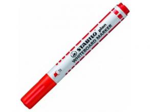 Stabilo: Plan WhiteBoard Marker mit geschnittener Spitze in rot