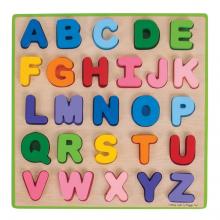 Holz Alphabet Puzzle, 26st.