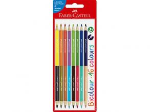 Faber-Castell: Bicolor Buntstifte 8er-Set