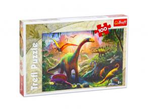 Dinosaurier-Puzzle - 100 Teile - Trefl