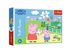 Peppa Pig: Spaß mit Freunden Puzzle 60pcs - Trefl