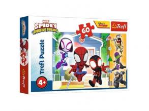 Spider und seine wunderbaren Freunde 60 Teile Puzzle - Trefl