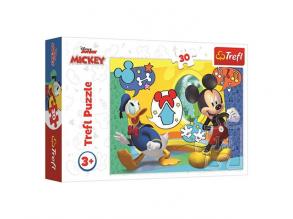 Micky Maus und Donald Duck 30-teiliges Puzzle - Trefl