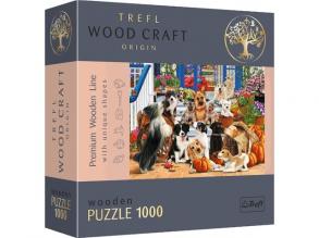 Holz Handwerk: 1000pcs Hund Freundschaft Premium Holz Puzzle - Trefl