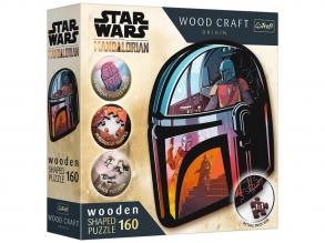 Wood Craft: Star Wars - Der Mandalorianer 160 Teile Premium Holzpuzzle - Trefl