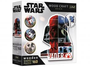 Wood Craft: Star Wars - Darth Vader 160 Teile Premium Holzpuzzle - Trefl