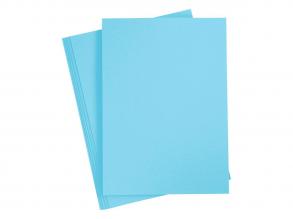 Farbkarton Himmelblau A4, 20 Blatt