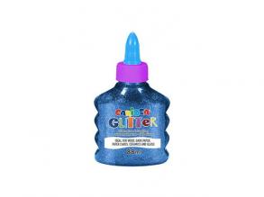 Glitter flüssig spark blau kleber 88ml - Carioca