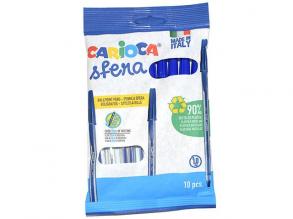 Carioca: Sfera blauer Kugelschreiber 10er-Set