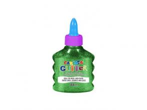 Glitter flüssig spark grün kleber 88ml - Carioca