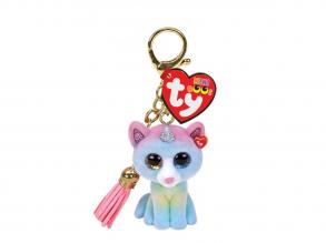 Mini Boos Clip Plastikfigur HEATHER - Einhorn Katze (3)