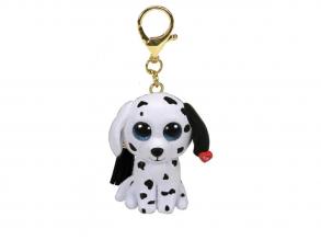 Mini Boos Clip Plastikfigur Fetch - weißer Hund