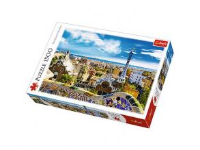 Park Güell, Barcelona 1500 Teile Puzzle - Trefl