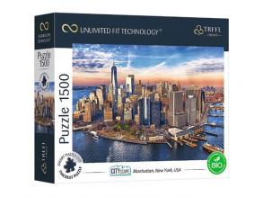 Manhattan, New York 1500Teiliges Puzzle - Trefl