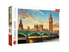 Wunderschönes London, Vereinigtes Königreich 1500 Teile Puzzle - Trefl