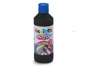 Acryl 250ml Acrylfarbe in Schwarz - Carioca