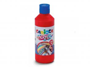 Acryl 250ml Acrylfarbe in rot - Carioca