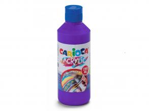 Acryl 250ml Acrylfarbe in lila - Carioca