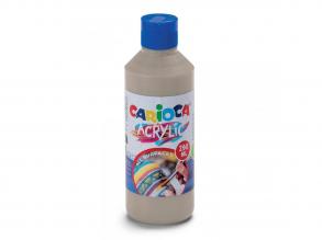 Acryl 250ml Acrylfarbe in Silber - Carioca