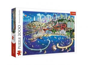 San Francisco Bay 2000teiliges Puzzle - Trefl