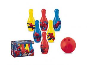 Spiderman Bowling Set mit 6 St. Pins - Mondo Toys