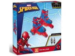 Spiderman ein- oder zweireihige verstellbare Rollschuhe Größe 29-32 - Mondo Toys