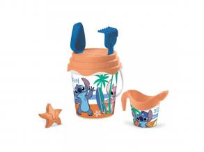 Lilo&Stitch gemusterter Sandkasten Eimerset - Mondo Toys