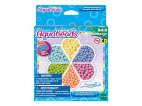 Aqua Beads Pastellfarben 800 Stück Nachfüllset