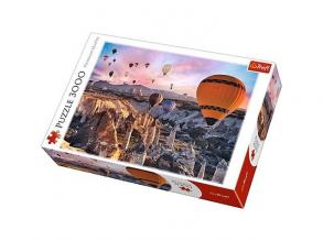 Heißluftballon über Kappadokien, Türkei 3000pcs Premium Puzzle - Trefl