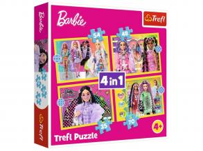 Barbie 4 in 1 puzzle - Trefl