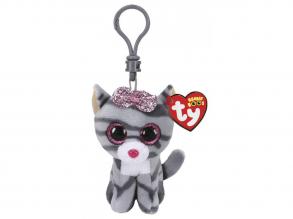 Beanie Boos Clip KIKI grau Katze 8, 5cm