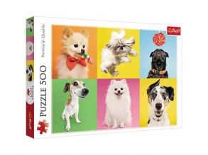 Hunde 500 Teile Puzzle - Trefl