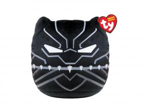 Ty Squishy Beanies Kissen Plüschfigur Marvel BLACK PANTHER, 22 cm