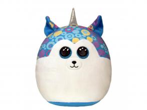 Ty Squish-a-Boos kissenförmige Plüschfigur HELENA, 22 cm - blauer Husky