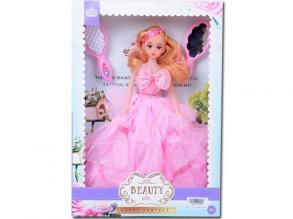 Prinzessin Puppe in rosa Kleid 30cm