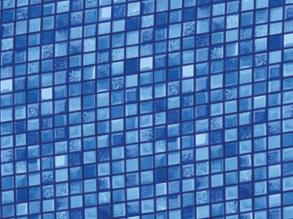 Poolfolie Ibiza Mosaik 0,60 mm dick mit J-Haken für 6,00 x 3,2 x 1,20 m Pool